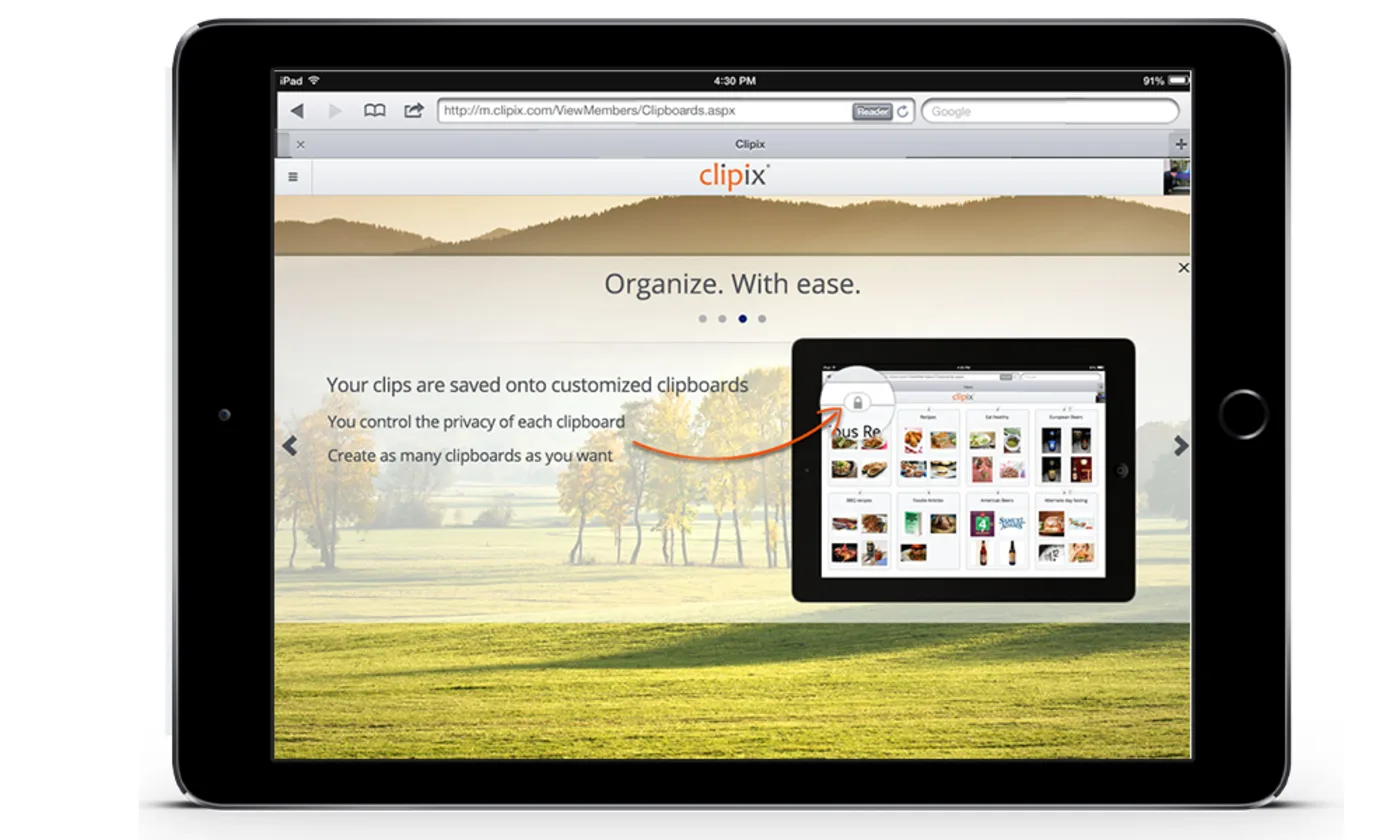 Organize with ease